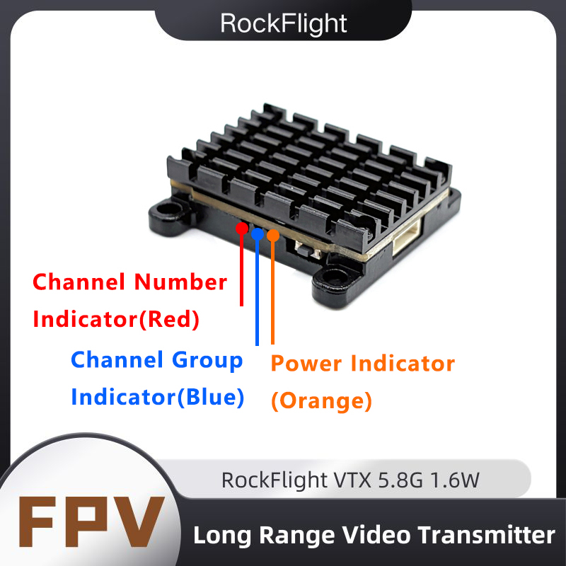 RockFlight TX663 VTX 5.8G 48CH – Fpv Drone Receiver recenzja i cena