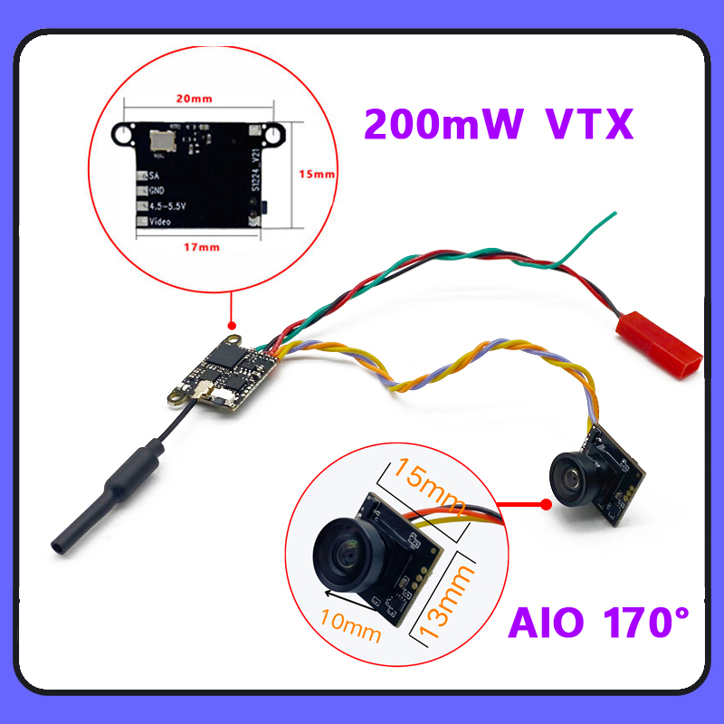 SLONWAKE 5.8G 1200TVL Kamera F – Fpv Drone Receiver recenzja i cena