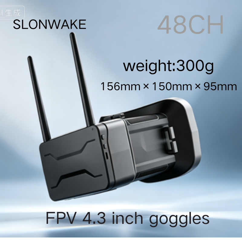 Okulary FPV 5,8G, 4,3-calowy e – Fpv Drone Goggles recenzja i cena